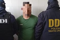 La imagen de Antonio Corzo Jofré detenido en Santa Cruz por el asesinato de su primo.
