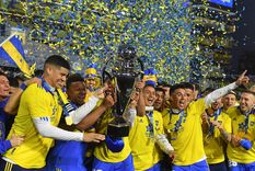 Boca, el flamante campeón de la Liga Profesional. Foto: Télam