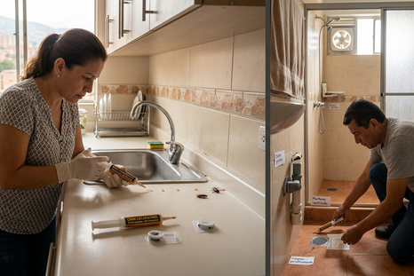 Adiós a las cucarachas. Fuente: IA Gemini. Adiós a las cucarachas. Fuente: IA Gemini.