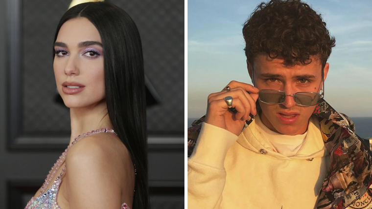 DUA LIPA Y ARÓN PIPER, JUNTOS Foto: DIARIO PANORAMA