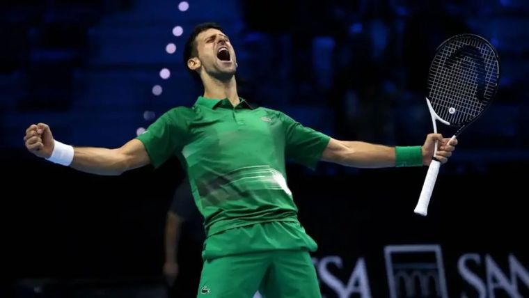 Novak Djokovic ganó el ATP Finals y es maestro por sexta vez en su carrera.
