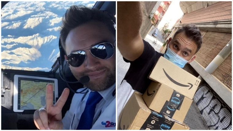 Patrick Pawelczak ha perdido su trabajo como muchos otros pilotos, durante esta pandemia. Foto: Pawelczak