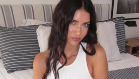 El conjunto blanco lencero de Zaira Nara. Foto: Instagram: zaira.nara