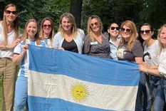 Mariana Moreau emigró a Madrid y buscando conectarse con otros argentinos creó una comunidad que hoy tiene más de 5.000 miembros Foto: Gentileza Argentinas en Madrid