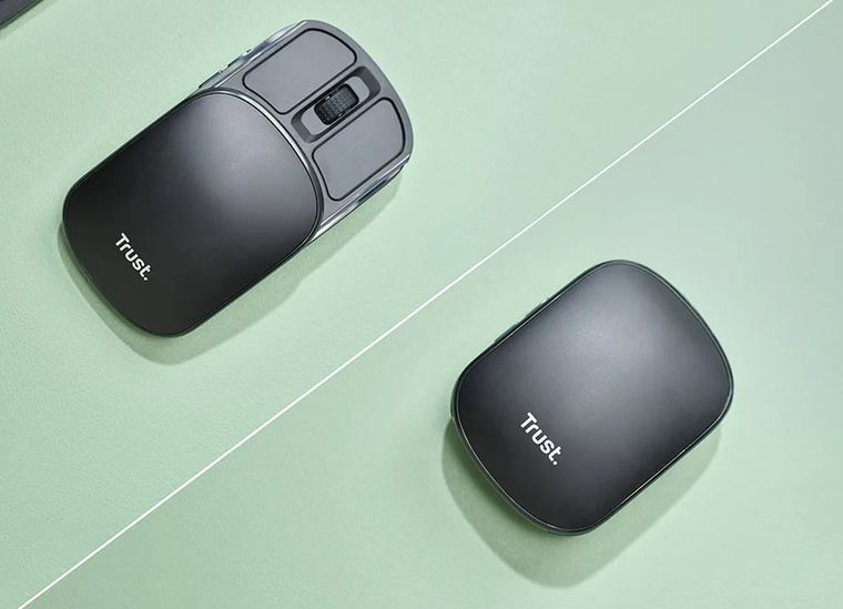 Este ratón funciona de manera inalámbrica con un receptor USB-C de 2.4 GHz. Este ratón funciona de manera inalámbrica con un receptor USB-C de 2.4 GHz.