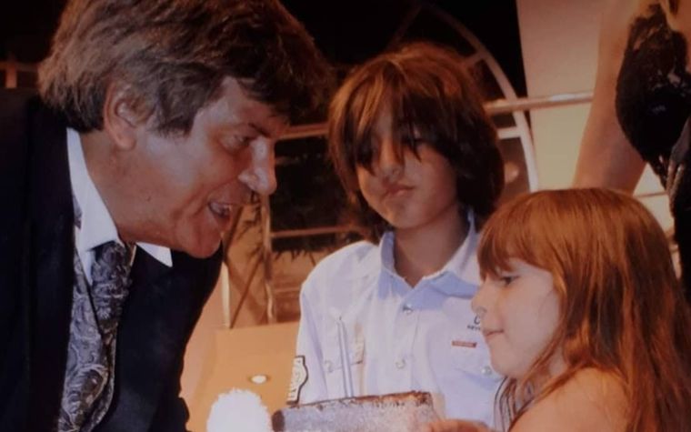 Carlos Calvo tuvo dos hijos con Carina Gallucci. Foto: Instagram Carina Gallucci