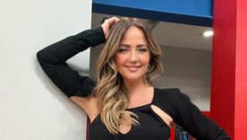 Andrea Legarreta debutó en la obra Vaselina, producida y actuada por Erik Rubín.