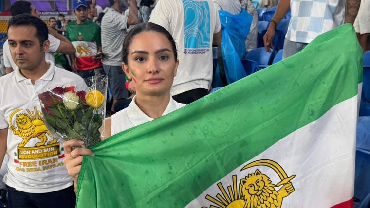 Melika Jahanian dice que espera que el equipo iraní se quede en Australia.