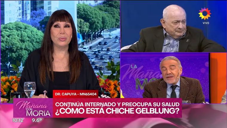 El doctor Guillermo Capuya detalló la complejidad del cuadro que mantiene internado a Chiche Gelblung. El doctor Guillermo Capuya detalló la complejidad del cuadro que mantiene internado a Chiche Gelblung.