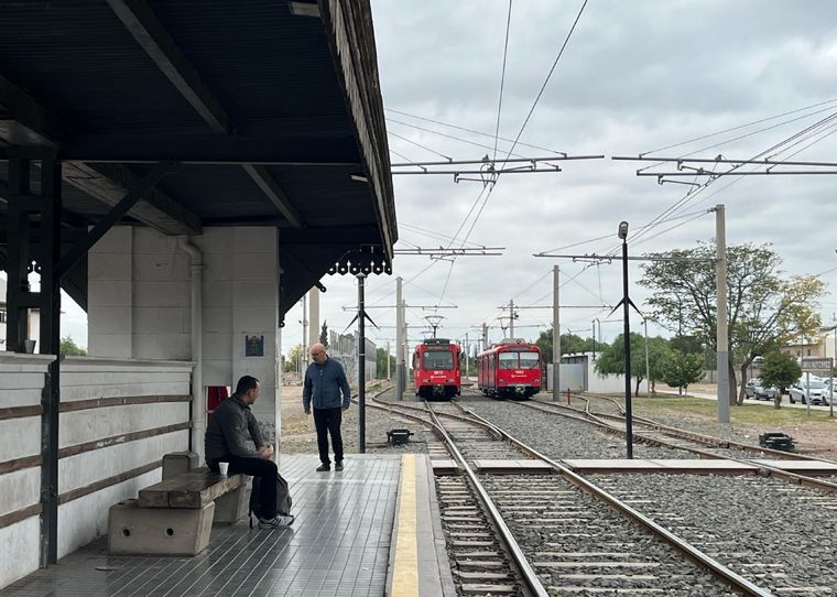 El Metrotranvía recorre los departamentos de Maipú, Godoy Cruz, Ciudad y Las Heras. Foto: Alejandrina Zotelo