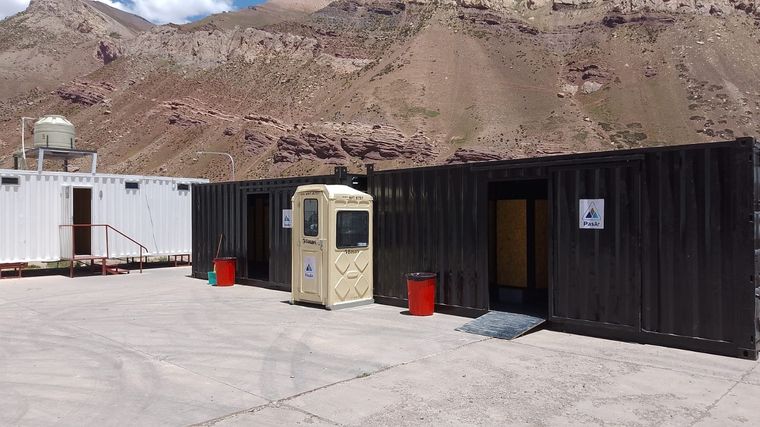 Refuncionalizarán los baños en Horcones. Foto: Gentileza Gendarmería Nacional