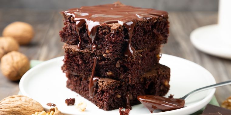 Brownie delicioso. Foto: Shutterstock