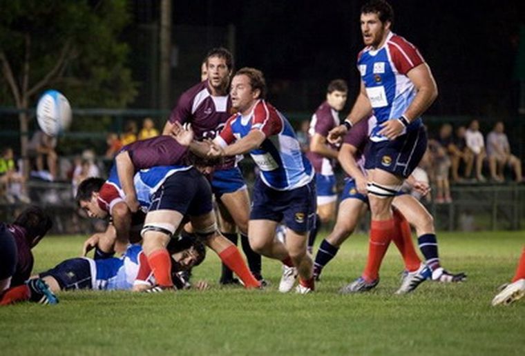 Daniel Rocuzzo, medio scrum de Mendoza. Foto: Prensa URBA