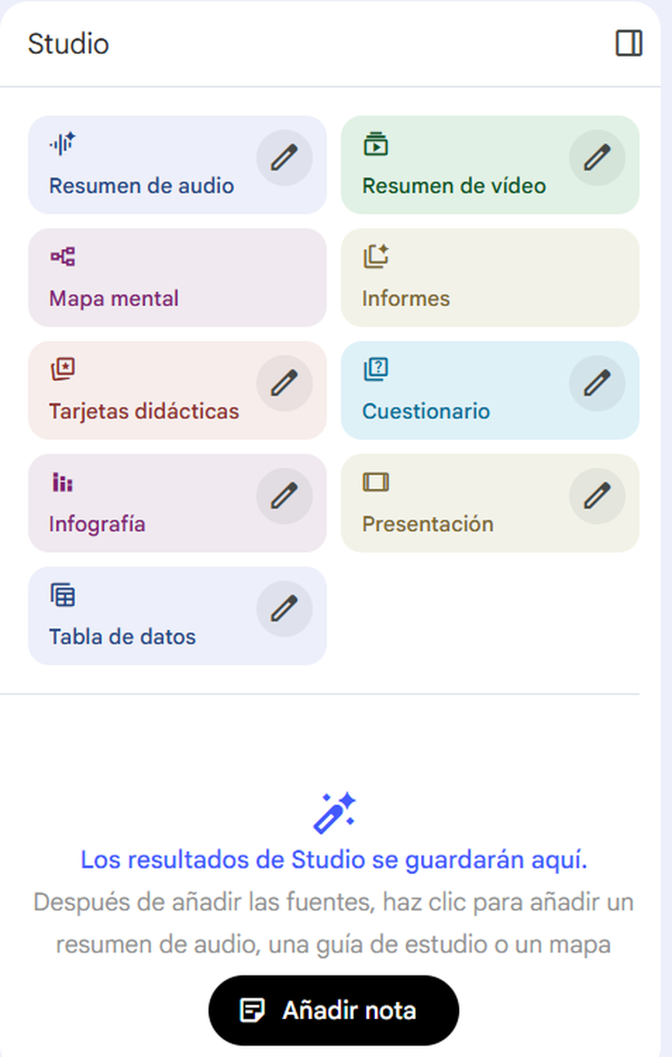 La plataforma NotebookLM permite organizar documentos y generar materiales de estudio automáticos a partir de fuentes confiables. La plataforma NotebookLM permite organizar documentos y generar materiales de estudio automáticos a partir de fuentes confiables.