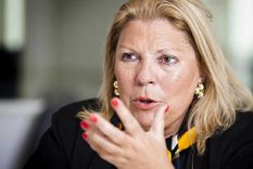 Elisa Carrió defendió la postura de Juan Manuel López Foto: Archivo