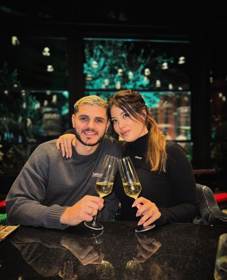 Wanda Nara y Mauro Icardi Wanda Nara y Mauro Icardi