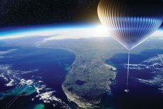 La cápsula penderá de un globo con alta tecnología. Foto: Twitter / @SpacePerspectiv