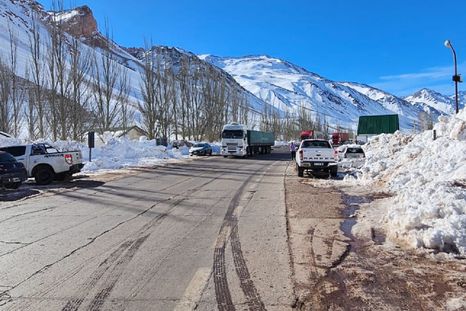el paso a chile se encuentra habilitado: la temperatura en alta montana el paso a chile se encuentra habilitado: la temperatura en alta montana