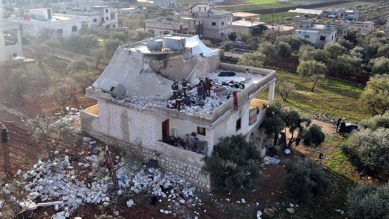 El ataque dejó muchos niños sirios muertos. Foto: France24