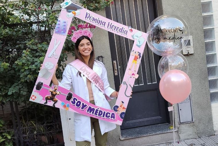 Romina Heredia compartió su historia en Twitter Foto: Twitter