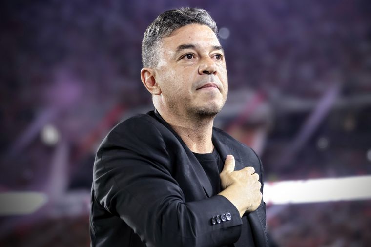 Marcelo Gallardo habló tras la espectacular goleada de River en el Monumental. Foto: Fotobaires