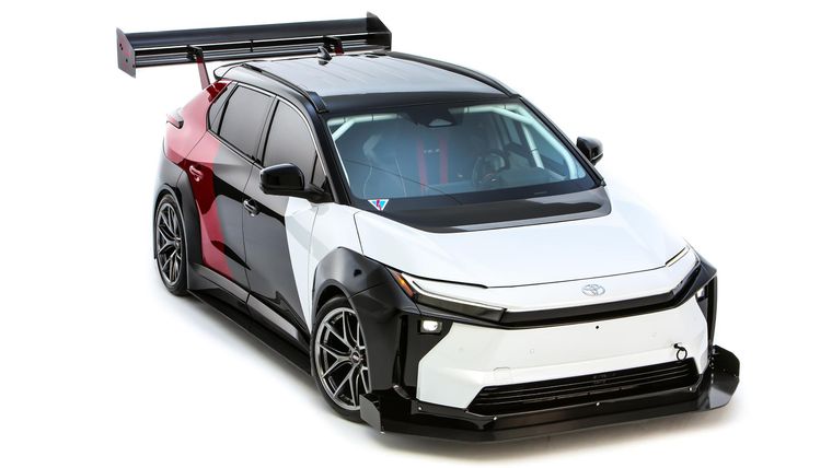 Así es el Toyota bZ Time Attack Concept, el prototipo BEV más extremo de la marca