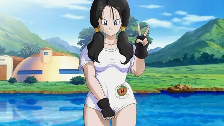 Así se vería Videl de Dragon Ball Z, según la IA Foto: Archivo