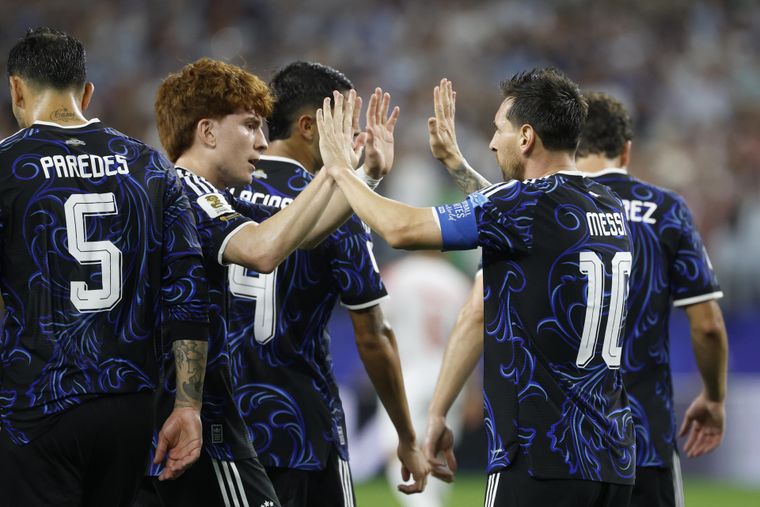 La Selección argentina ya conoce su camino en los playoffs del Mundial.