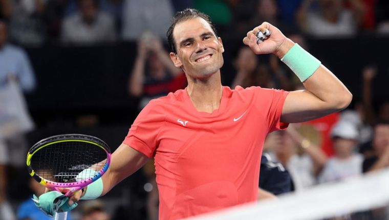 Rafa comenzó el año ganando. Foto: EFE