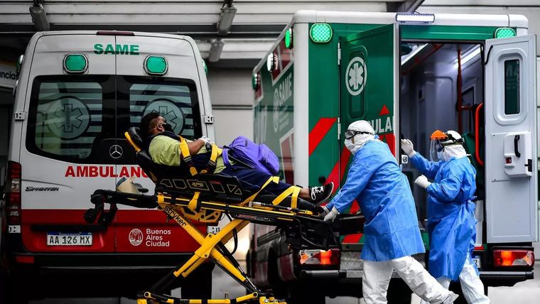 Argentina estaría atravesando el pico de la pandemia Foto: Gentileza La Opinión de Rafaela