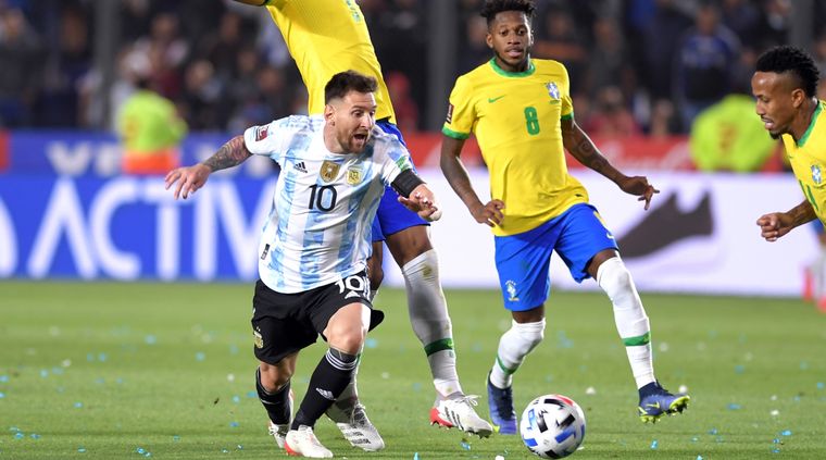 El último partido entre ambos. Foto: TELAM