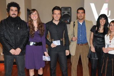 MDZol | Marcos García, Érica Chiani, Ale Ortega, Walter Moreno, Analía de la Llana y Emilia Schiaffini, los responsables de Viú. Foto: Gerardo Gómez / MDZ