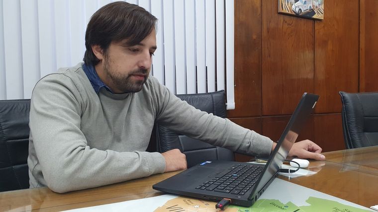 El viceministro Kreplak pidió un cierre fuerte. Foto: Twitter (@nkreplak)
