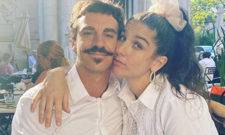 La pareja de la artista decidió dar su versión. Foto: redes sociales.