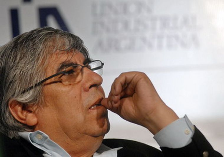 El titular de la CGT, Hugo Moyano. Foto: NA