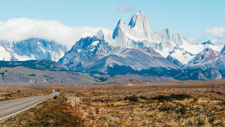 El Fitz Roy, en la Patagonia de Argentina.
