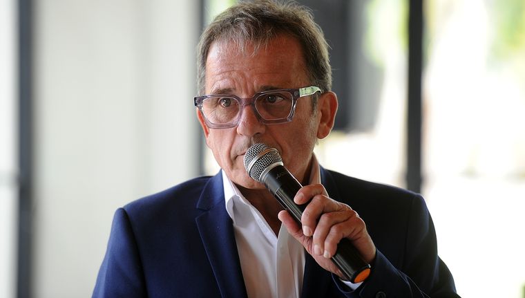 Javier Oyhenart, presidente del Colegio de Agrimensura de Mendoza.