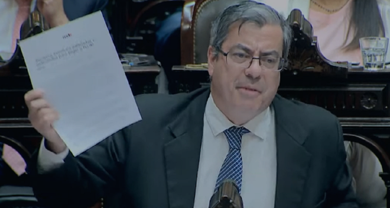 UxP y el FIT buscan anular la ley Bases. Foto: Captura de pantalla