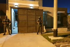 En guardia Los efectivos concretaron allanamientos sorpresivos y lograron dar con los sospechosos. Foto: Gendarmería.