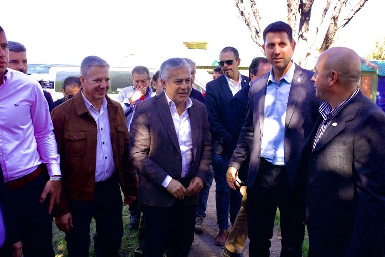 Alejandro Molero, Alfredo Cornejo y Ramiro Labay. Foto: Andy Dubrowsky / MDZ