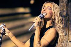 ¿Con quién bailó Tini muy cerca en Futttura? / @tinistoessel&nbsp;