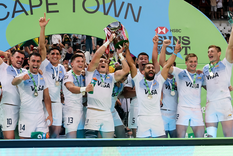 Los Pumas 7s se consagraron campeones en Ciudad del Cabo Foto: Twitter - Los Pumas 7s
