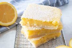 Los cuadrados de limón son ideales porque son deliciosos, tienen pocos ingredientes, son super fáciles y se hacen en microondas. Foto: Unsplash