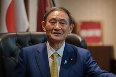 Yoshihide Suga.