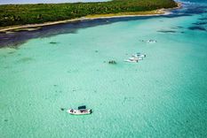 Verdaderos paraísos en la tierra: en la foto, la Reserva Natural de Sian Ka´han, Tulum.