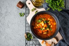 Sopa morura Una receta simple y deliciosa para hacer en pocos pasos. Foto: Shutterstock