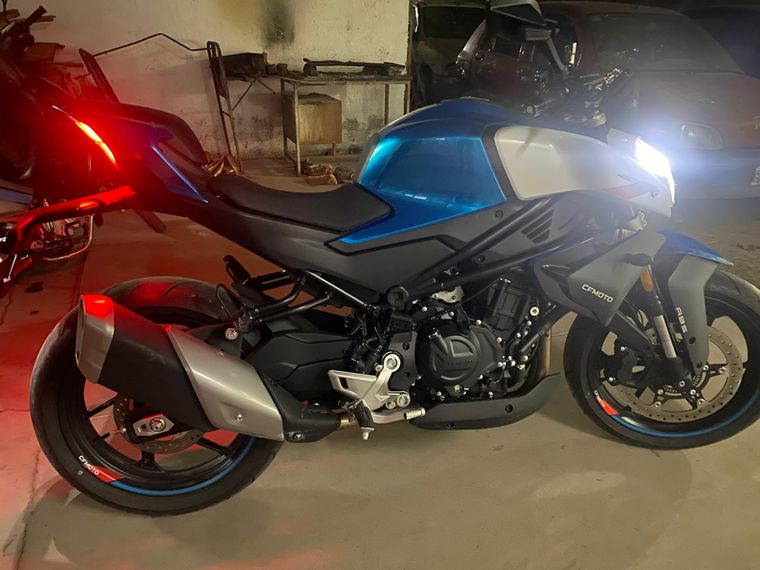 Dos motos fueron recuperadas por la Unidad Especial de Patrullaje de Las Heras Foto: Gentileza