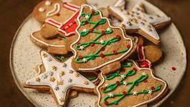 Cómo hacer galletas navideñas decoradas.