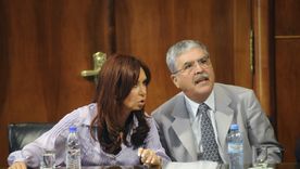 Cristina Kirchner junto a Julio de Vido. Foto: Noticias Argentinas Cristina Kirchner junto a Julio de Vido. Foto: Noticias Argentinas