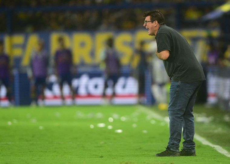 Berti expresó sus sensaciones tras la derrota ante Boca. Foto: Fotobaires